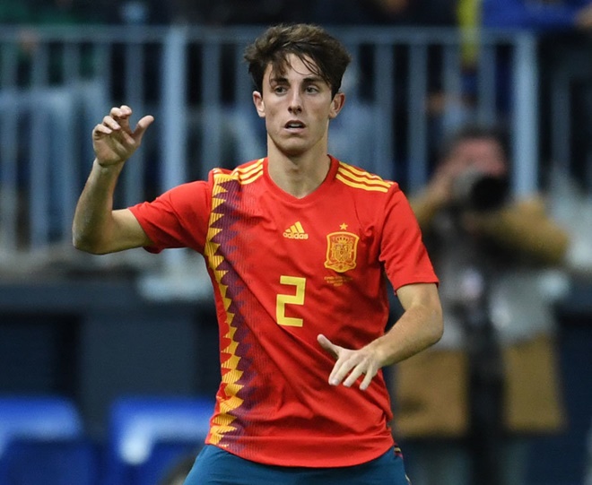 Hậu vệ trẻ Alvaro Odriozola.