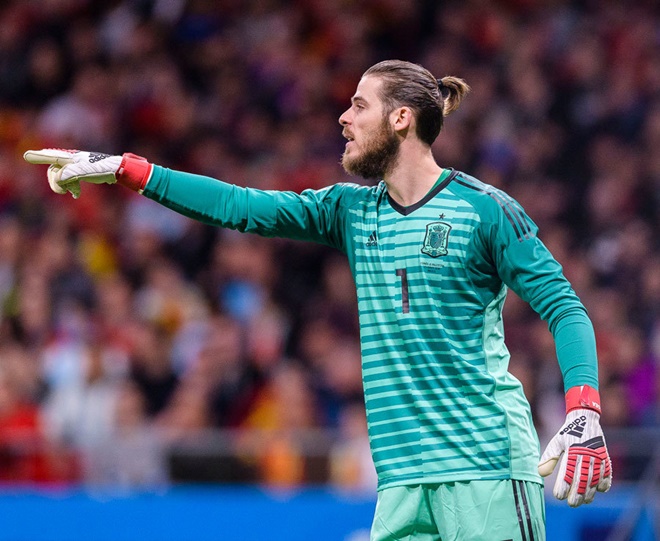 Siêu thủ môn của đội tuyển Tây Ban Nha, David De Gea.