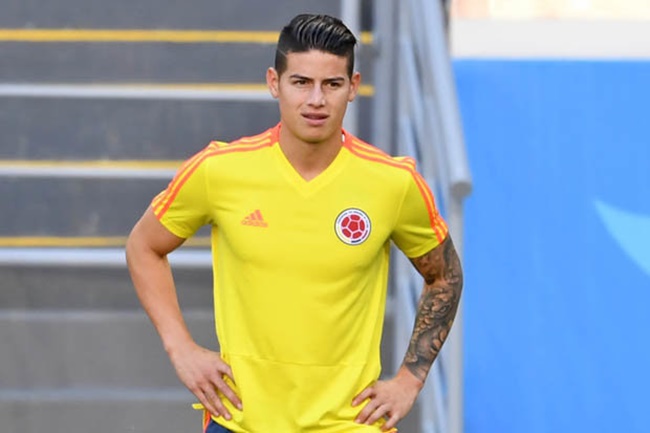 James Rodriguez bị nghi ngờ trước thềm trận Colombia - Nhật Bản - Bóng Đá