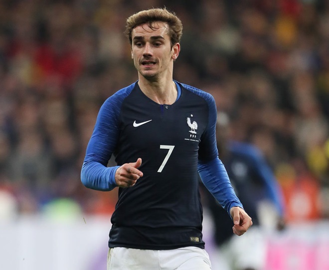 Tiền đạo trái: Antoine Griezmann.