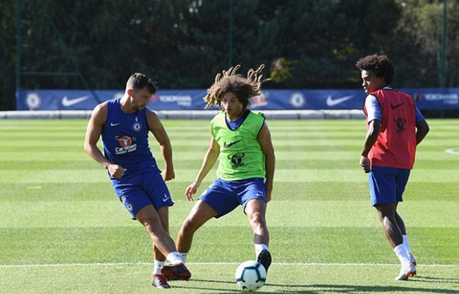 Willian trở lại tập luyện cùng Chelsea - Bóng Đá