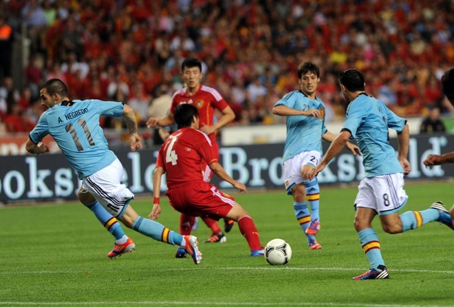 Những khoảnh khắc ấn tượng nhất của David Silva trong màu áo Tây Ban Nha - Bóng Đá