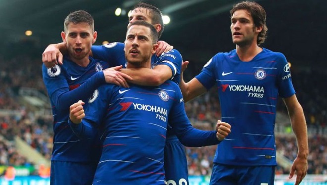 Hazard đang có phong độ cao cùng Chelsea.