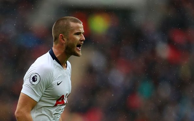 Tiền vệ người Anh Eric DIer.