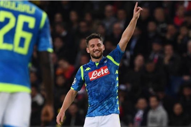 TRỰC TIẾP PSG 1-2 Napoli: Mertens nổ súng (H2) - Bóng Đá