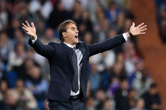 HLV Lopetegui của Real Madrid.
