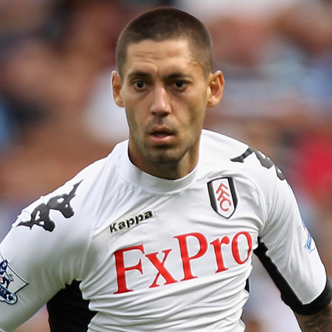 Dempsey trong màu áo Fulham.