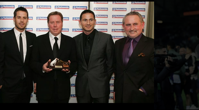 Lampard  bên cạnh anh họ Jamie Redknapp, bố Frank Snr và người chú nổi tiếng Harry Redknapp. Có thể khẳng định, các thành viên trong gia đình đã có tác động rất lớn đến toàn bộ sự nghiệp quần đùi áo số của Lampard.