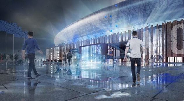 Everton sẽ nộp bản kế hoạch xây mới sân vận động chi tiết vào cuối năm 2019. Năm 2020, đội bóng xứ sương mù chính thức khởi động công trình có thời hạn 3 năm. Một đoạn video mô phỏng thiết kế sân vận động đã được Everton cho đăng tải trên các mạng truyền thông xã hội của câu lạc bộ.