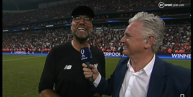Jurgen Klopp hails reserve goalkeeper as Liverpool's very own Rocky Balboa after Spaniard's penalty heroics helps the Reds to Super Cup glory - Bóng Đá