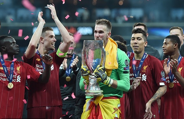 Jurgen Klopp hails reserve goalkeeper as Liverpool's very own Rocky Balboa after Spaniard's penalty heroics helps the Reds to Super Cup glory - Bóng Đá