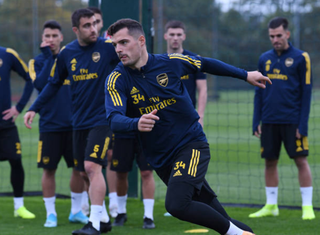 Ảnh Arsenal tập - Bóng Đá