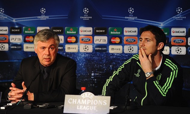 Ảnh mối lương duyên giữa Ancelotti và Lampard - Bóng Đá