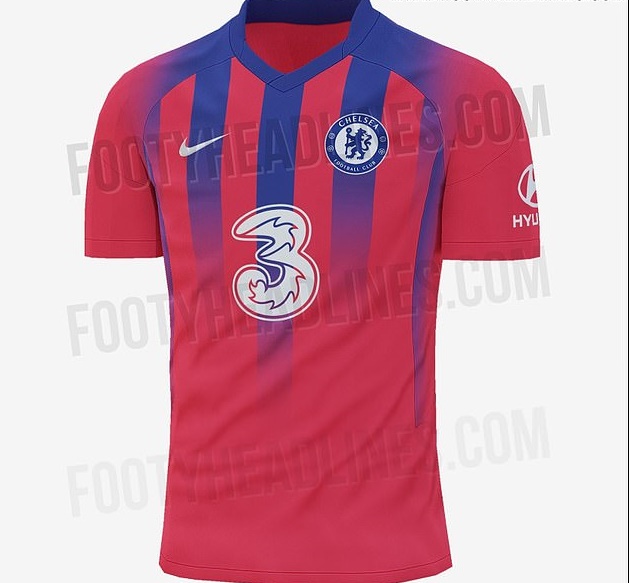 Please just don't start playing like Crystal Palace': Chelsea fans left unimpressed after red and blue striped third kit for 2020-21 is leaked - Bóng Đá