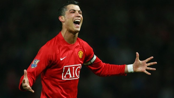 Ronaldo là chân sút vĩ đại trong màu áo Man United.