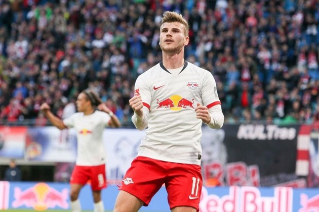 Tiền đạo: Timo Werner (RB Leipzig). Chân sút người Đức sở hữu 21 bàn thắng, 7 kiến tạo mùa này tại Bundesliga.