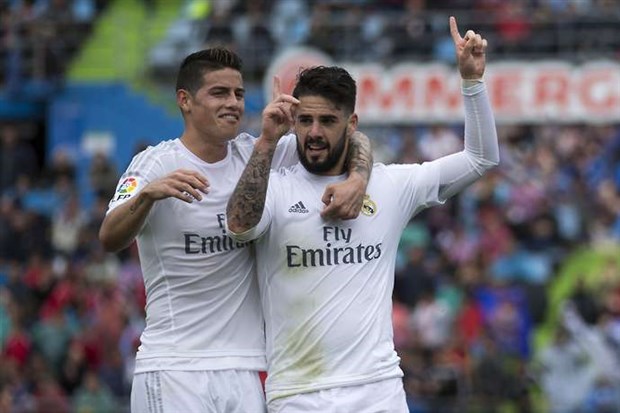 Rodriguez lẫn Isco đều không còn tương lại tại Real. Ảnh: Internet.