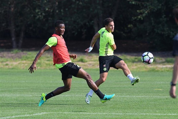 Các ngôi sao khác của Chelsea cũng đã thể hiện sự quyết tâm cao độ trong buổi tập vừa qua. Ảnh: Internet.