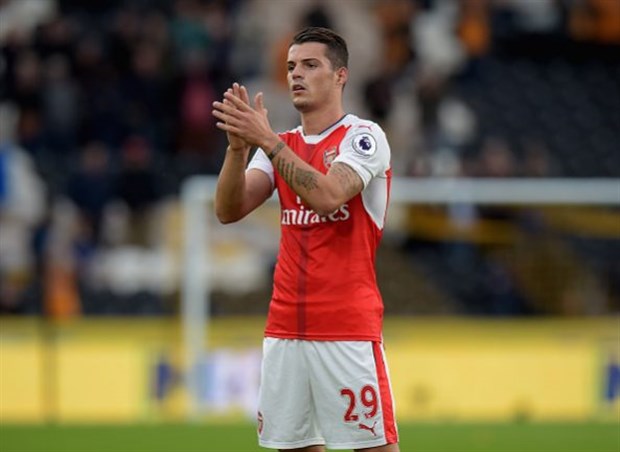 Liệu Granit Xhaka có tiếp tục bùng nổ trong màu áo Arsenal? Ảnh: Internet.