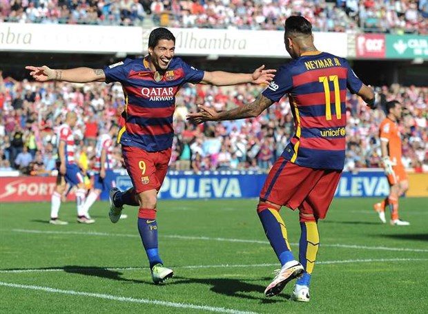 Suarez cũng được cả PES và FIFA chấm điểm rất cao. Ảnh: Internet.