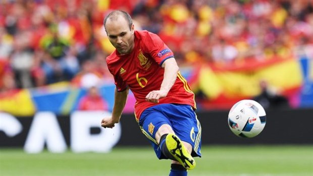 Những đường chuyền của Iniesta sẽ là rất đáng ngại. Ảnh: Internet.