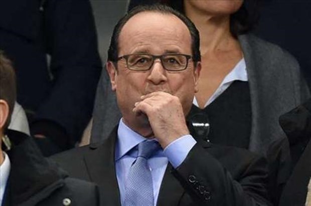 Tổng thống Hollande của nước Pháp đang làm dậy sóng dư luận. Ảnh: Internet.