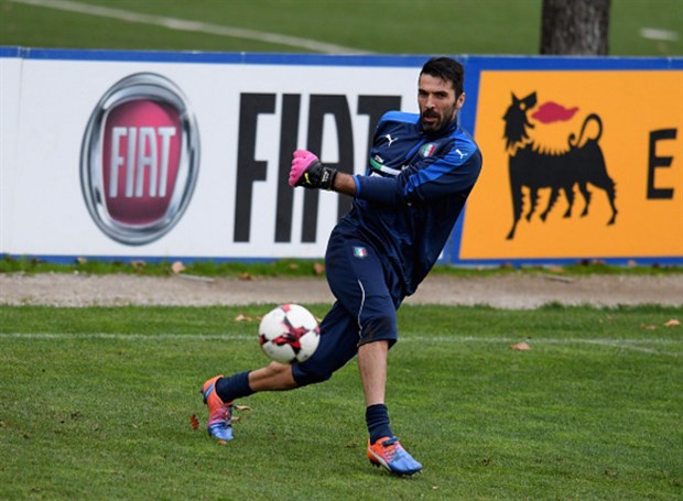 Khi họ vẫn đang có sự phục vụ của Gianluigi Buffon. Ảnh: Internet.