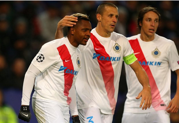 Club Brugge tuy đã có được bàn gỡ trong hiệp 2 do công của Izquiedo.