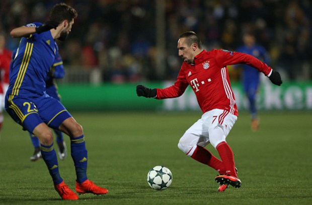 Với đội hình vượt trội về thực lực, Bayern đã không khiến nhiều người bất ngờ với một thế trận nhỉnh hơn so với Rostov.