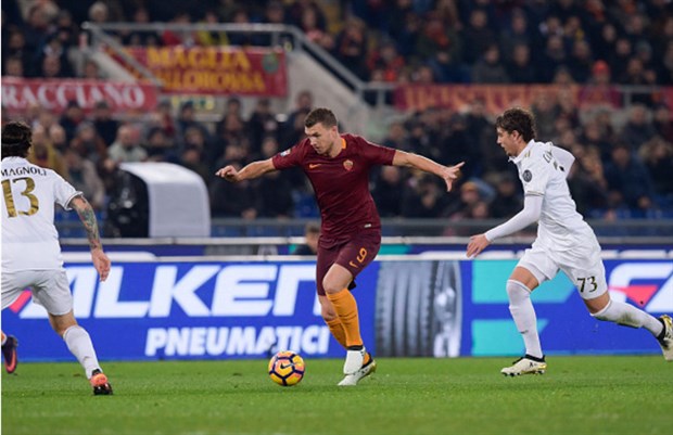 Trận này hàng công của AS Roma và AC Milan đều chơi không thật sự hiệu quả.