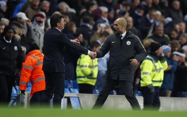 Guardiola chưa cảm thấy hài lòng với màn trình diễn của Man City.