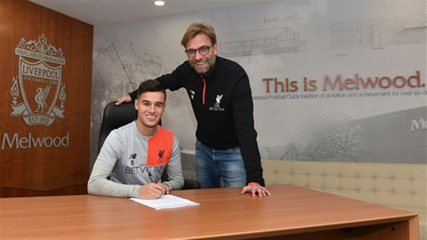 Coutinho CHÍNH THỨC gia hạn với Liverpool - Bóng Đá