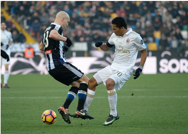 Hành quân đến Friuli của Udinese với quyết tâm giành chiến thắng rất cao.