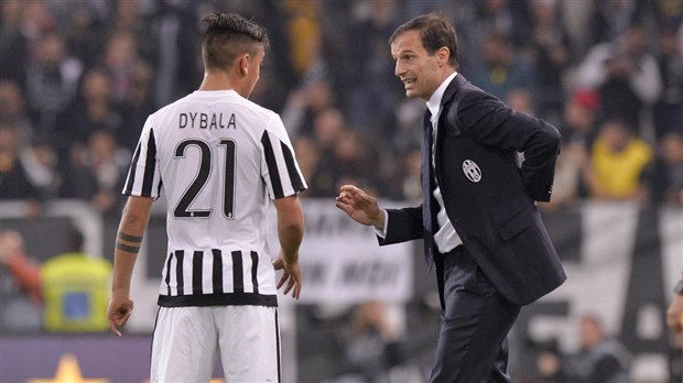 HLV Allegri xác nhận Dybala đã có thái độ bất mãn sau khi bị thay ra trong chiến thắng trước Sassuolo cuối tuần qua.