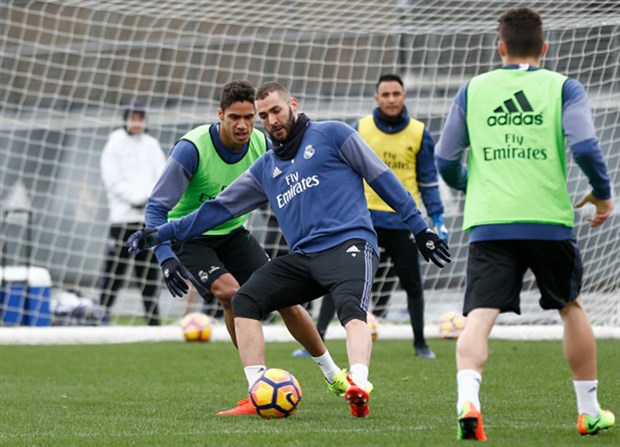 Real tập sút dữ dội trước giờ chiến với Celta Vigo - Bóng Đá