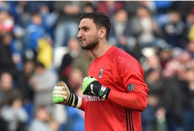 Donnarumma cũng đã chơi rất hay trong khung gỗ của Milan.