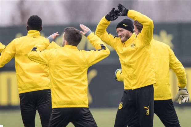 Sự tự tin và quyết tâm của các cầu thủ Dortmund đã thể hiện rất rõ trong buổi tập mới đây.