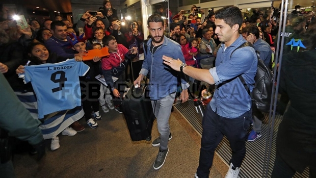 Trong chuyến làm khách tới La Coruna để chuẩn bị cho trận đấu với Deportivo.