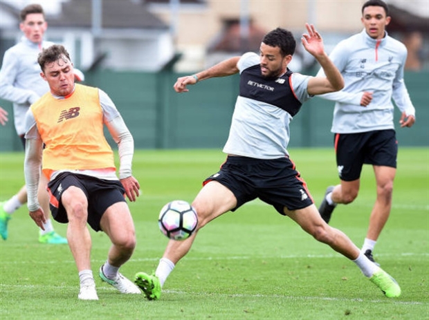 Giáo án mà Klopp đưa ra trong buổi tập này cũng không phải là quá nặng.