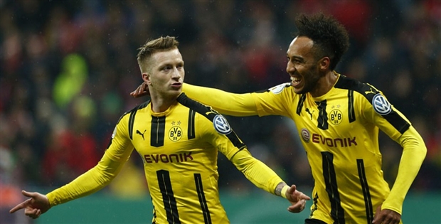 Marco Reus là người đã sớm giúp Dortmund vượt lên dẫn trước ở trận này.