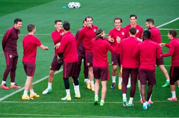 Los Colchoneros đã sẵn sàng cho trận bán kết sắp tới.