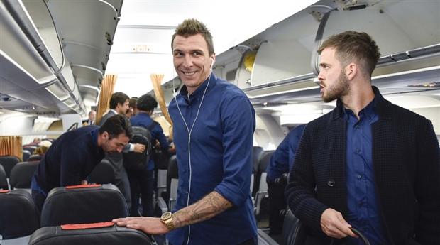 Sự tự tin là điều có thể thấy rõ trên gương mặt của các ngôi sao Juventus.