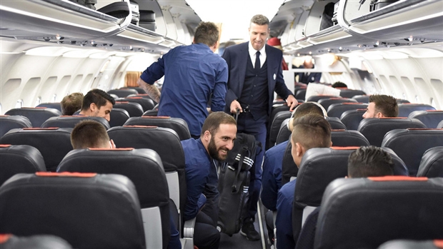 Dàn sao Juventus hừng hực tiến quân tới Monaco - Bóng Đá