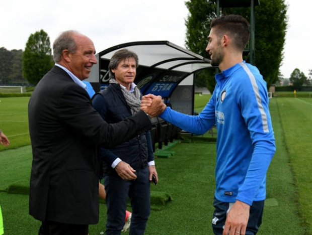 Không còn Pioli, Inter tập luyện dưới sự giám sát của thuyền trưởng Azzurri - Bóng Đá