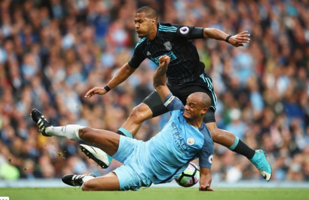 Hậu vệ: V. Kompany - 7.4