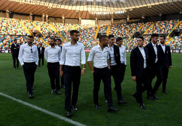 Khi trước đây vài ngày Azzurri đã có chiến thắng 3-0 dễ dàng trước Uruguay trong một trận giao hữu.