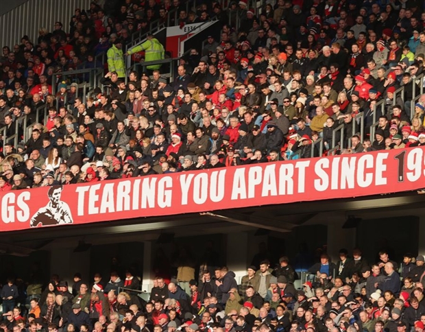 Manchester United – 5543.38 miles