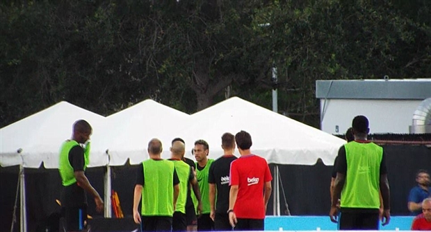 Neymar đã tỏ ra rất tức giận sau sự việc này.