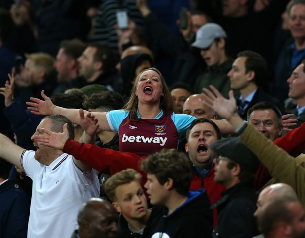 West Ham United – 5448.26 miles