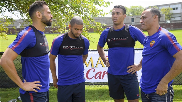 Huyền thoại người Brazil đã nhận được nhiều sự chào đón nồng nhiệt của các thành viên Roma.